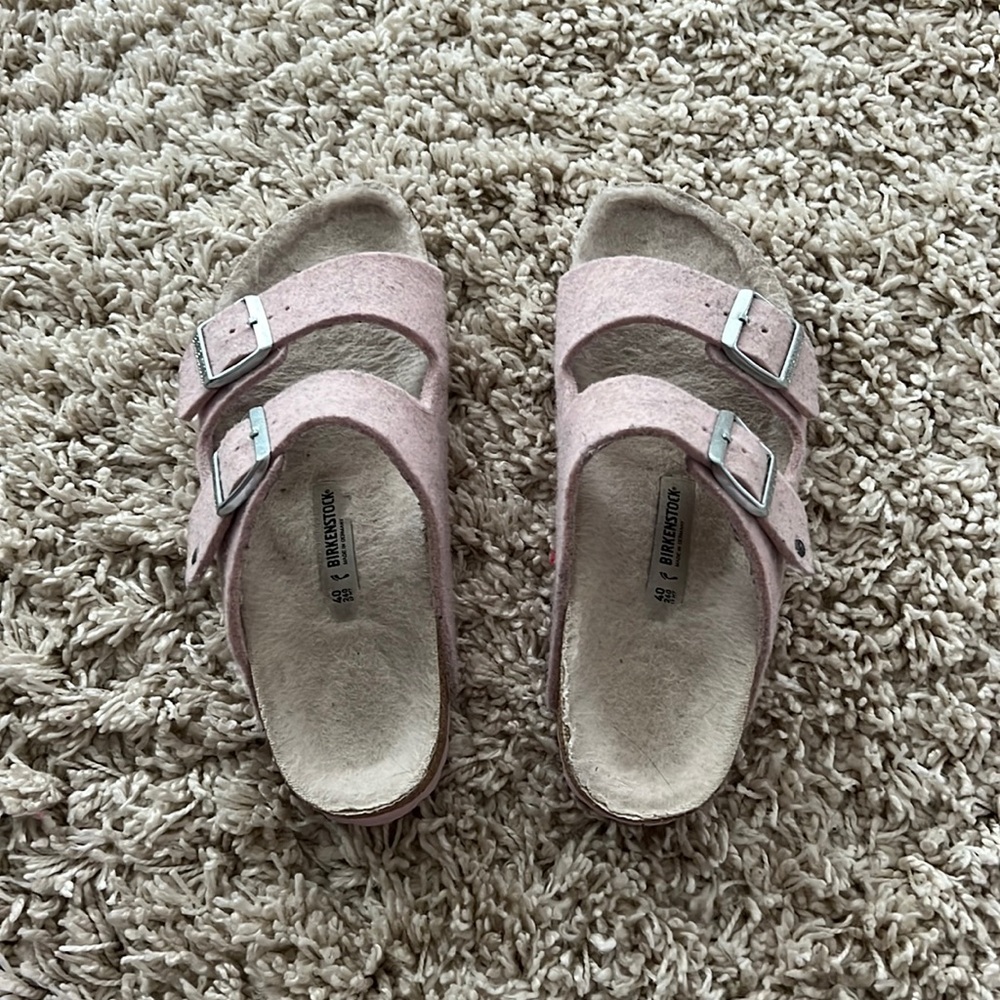 Arizona wool Birkenstocks